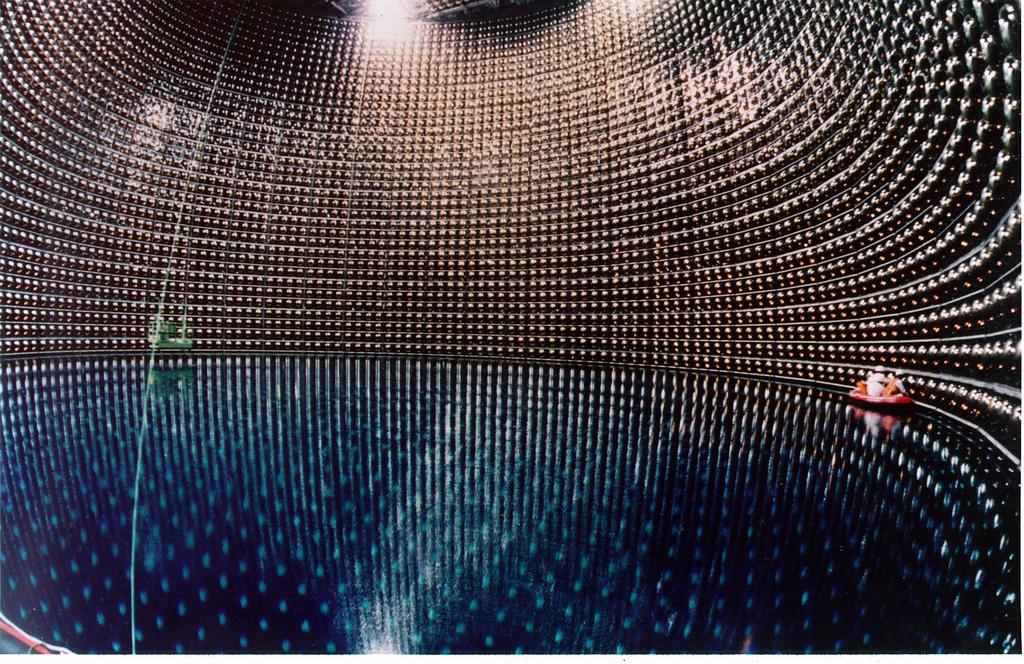 Teilchen aus dem Universum: Neutrinos p ν Kommen auch Neutrinos aus dem Weltall?
