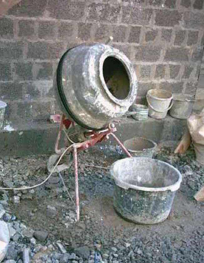 2. Arten von Baustellenabwässern Waschabwasser (Kübelwäsche, Betonmischerreinigung etc.