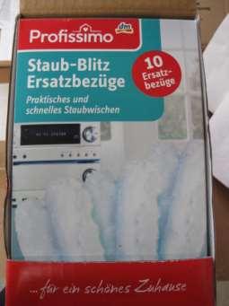 Produkt: Profissimo Staub-Blitz Ersatzbezug Profissimo Staub-Blitz Ersatzbezug; Packung mit 6x10Tücher Euro