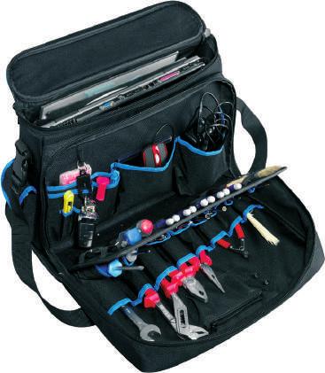 01 TECHNIKERTASCHE SERVICE Techniker Notebook Werkzeugtasche 90 aufklappbare Vordertasche