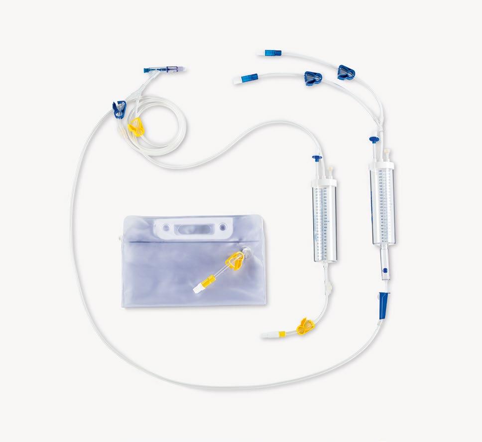 Das PD-Paed Plus ist ein Schlauchsystem für die Peritonealdialyse bei Erstbehandlung von Frühgeborenen, Säuglingen und Kleinkindern mit chronischem oder akutem Nierenversagen.