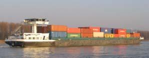 Containertransport per Binnenschiff: eine unerwartete Erfolgsstory, große Transportvolumina aber nur im Rheingebiet Ø-Wachstum: 12% über die letzten 10 Jahre Damit deutlich stärker als das allgemeine