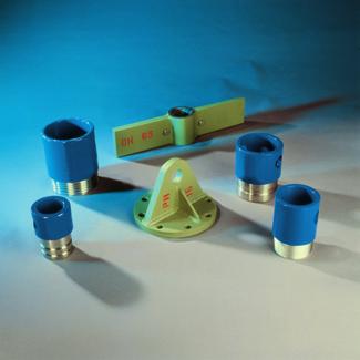 Rohrleitungs- und Formteilbau Rohrunterstützung mit Schraubschelle und Standspindeln Rohrunterstützung zur bodenseitigen Lagerung von Rohrleitungen (s. Hinweis).