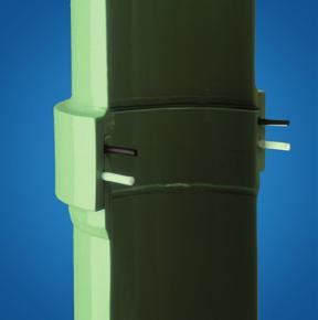 Brunnenausbaurohre mit Steckmuffen-Verbindung Schlitzbrückenfilter und Vollwandrohre aus Stahl mit HAGULIT -Beschichtung Filter- und Vollwandrohre mit O-Ringdichtung, Scherstab und HAGULIT