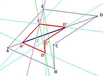 Seite 11 2 a) Konstruktionsbericht (Vorschlag): 1. AB verlängern 2. CB // durch C AB B 3. vervollständigen. 4. Z = A = A, weil A Fixpunkt ist (wird auf sich selber abgebildet) 1. AB // durch A 2.
