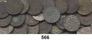 .. Meist sehr schön 90,- 565 LOT von 15 Silbermünzen: 1/2 Silbergroschen 1862 A bis 1872 A (je 1x), 1867 B, 1872