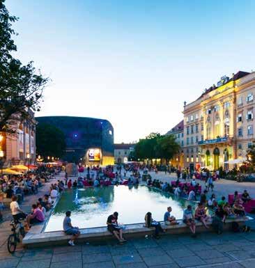 Abseits des Hörsaals Die Stadt Wien zeichnet sich durch ein vielfältiges Kultur- und Freizeitangebot aus.