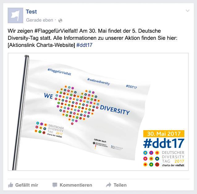 #Vielfalt ist uns wichtig! Deshalb machen wir mit beim 5. Deutschen Diversity-Tag.