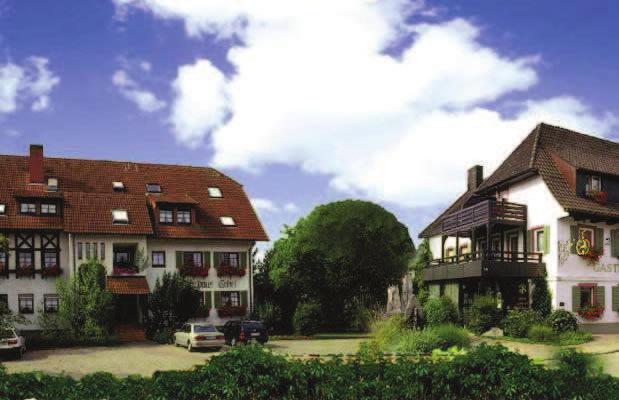 HOTELS IN WALDKIRCH HOTEL-RESTAURANT HIRSCHENSTUBE Schwarzwaldstraße 45 -Buchholz Tel. +49 7681 4 77 77 0 Fax +49 7681 4 77 77 40 info@hirschenstube.