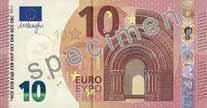 Begonnen wurde mit der 5-Euro-Banknote und am 23.