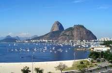 Wahrzeichen von Rio de Janeiro sind der Zuckerhut, die 38 Meter hohe Christusfigur auf dem Gipfel des Corcovado mit seinem einmaligen Panorama Ausblick auf die Stadt und den Atlantik.