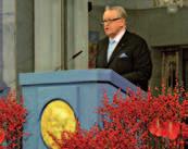 Friedensnobelpreisträger 2008, dem Finnen Martti Ahtisaari, hergestellt.