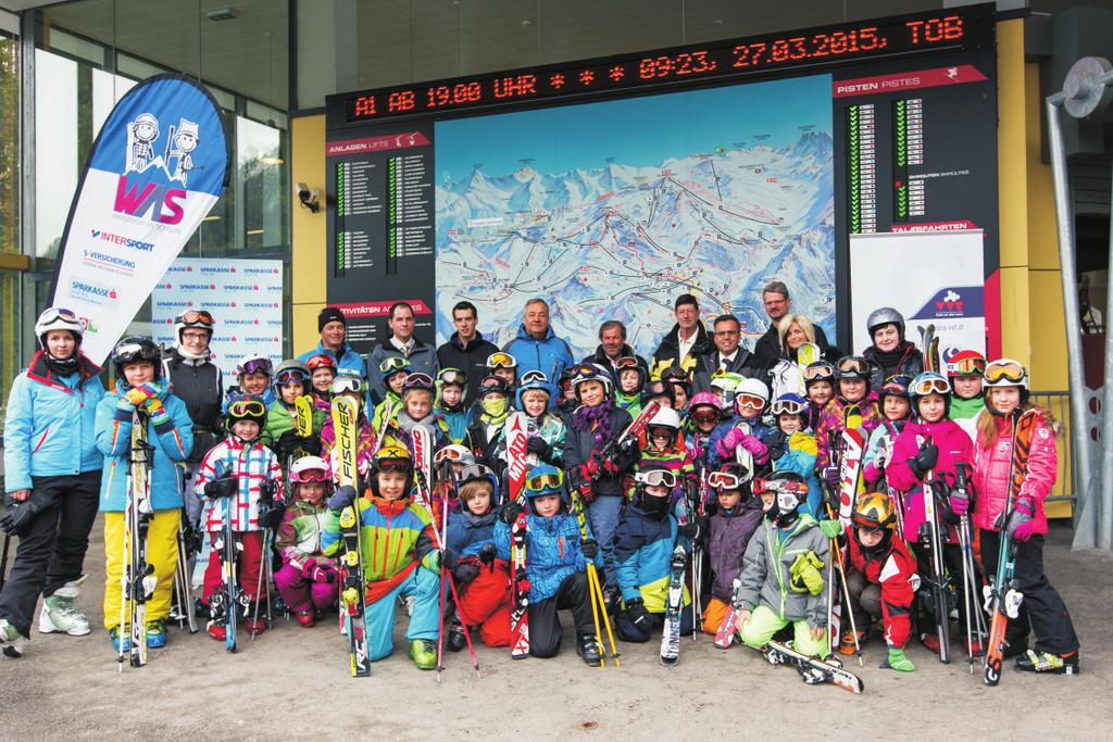 Vorwort des Vorstandes Erfolgsprojekt Wintersport an Schulen Abschluss-Skitag in Ischgl Die Sparkasse erreichte ein EGT (Ergebnis der gewöhnlichen Das EGT wird durch den Teilverkauf bzw.