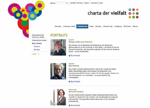 sichern soll. Auf Initiative des Charta der Vielfalt e.v. zeigen Hunderte Unternehmen und Organisationen gleichzeitig mit ganz unterschiedlichen Aktionen, wie vielfältig Deutschland schon ist.