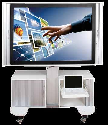 200 600 2 roller shutter cabinets for accommodating a desktop PC,
