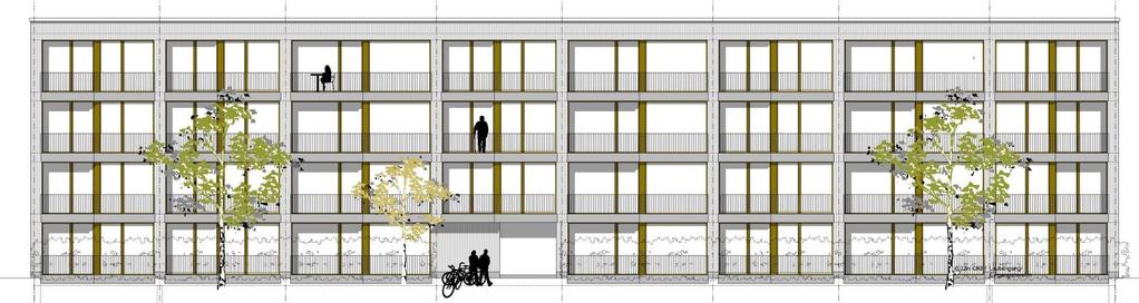 Wohnungsneubaugebiet Alsterplatz Vielfältiges Wohnen in der Weststadt Gebäudetypologie