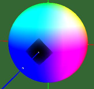 499) { float x = location.x, y = location.y; if(x*x+y*y<.1) gl_fragcolor = gl_color*.