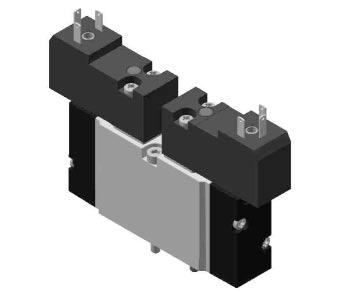 Externe Steuerluft Die Baureihe der 5 mm und 8 mm Ventile ist mit externem Steuerluftanschluss erhältlich.