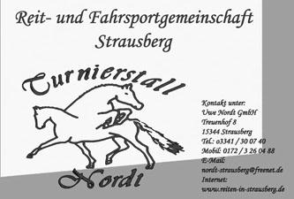 VSG Einheit Rüdersdorf, (K/J/D/H) Kultur- und Sportclub Strausberg, (K/J/D/H) MIDRIA, (Strausberg) SSV des Fontane-Gymnasiums Strausberg, (J/D/H) Strausberger SV Empor 1963, (J/D/H) SV Mühlenberg