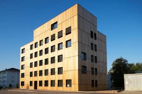 W. Winter, TU Wien Holzhaus 6-stöckig in der Schweiz Die schweizer Architekten