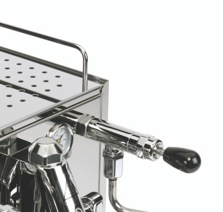 Zweikreislauf Espressomaschinen Mechanika IV Ein Meisterstück an Qualität und handwerklicher Präzision bis ins kleinste Detail.
