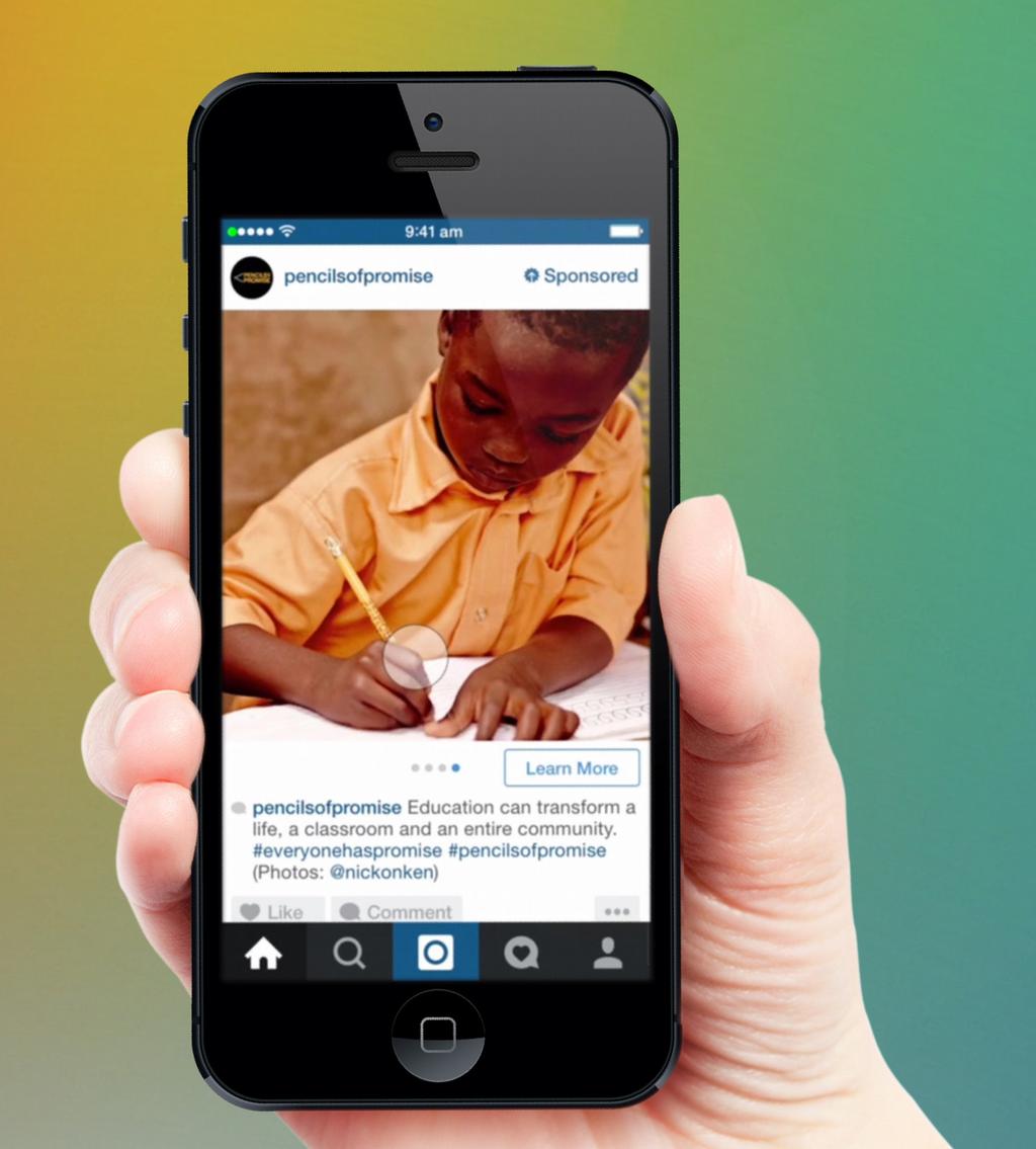 Instagram: Werbeformate Clicks to