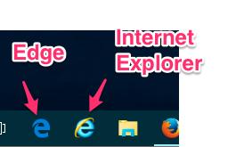 Der Internet Explorer versteckt sich unter Windows- Zubehör: Beide werden