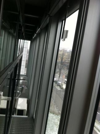 Außenlufttemperatur Vorhandene Wetterstation am Dach des Hochhauses, Erfassung über Gebäudeleittechnik.