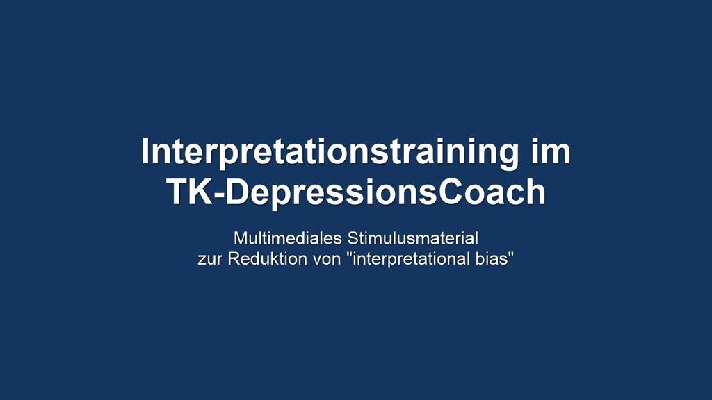 Praktische Umsetzung im TK-DepressionsCoach Pavle