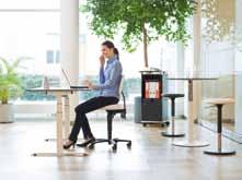 Active sitting and the frequent alternation between sitting, standing and moving will not only affect your