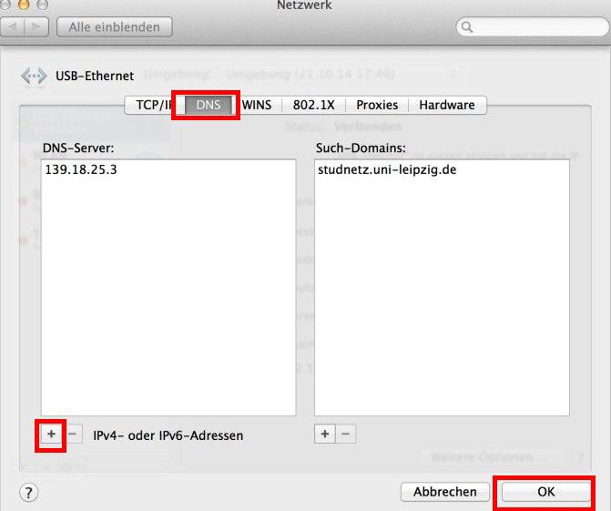 Abbildung 15 Öffnen Sie jetzt ein neues Terminal-Fenster. Es befindet sich normalerweise unter Dienstprogramme. Tragen Sie im Terminal-Fenster folgenden Befehl ein: ssh mieternummer@139.18.143.