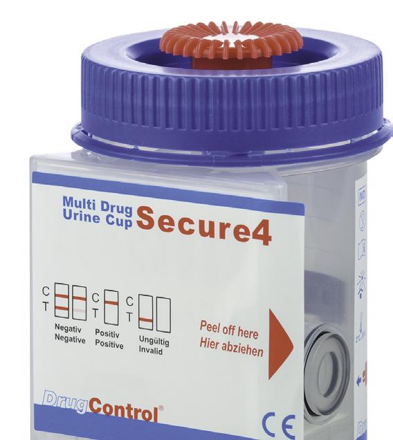Secure 4 mit Urinverfälschung Produktnummer Verpackung VE