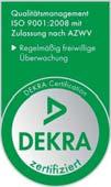 Weiterhin auf gutem Kurs Auch in diesem Jahr wurde der Bereich Ausund Weiterbildung unseres DRK-Kreisverbandes durch die DEKRA Certification GmbH am 02.08. und 09.08.2011 überprüft.