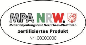 4 Zertifikat Die Zertifizierung von Produkten bzw. die Zertifizierung der werkseigenen Produktionskontrolle wird durch die Ausstellung eines Zertifikates und eines Schreibens bestätigt.