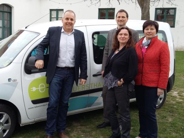 E-Carsharing boomt Maßnahmen und Beispiele Start 2012 in Gaubitsch Heute