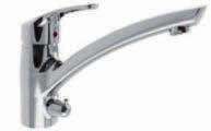 für Niederdruck Kitchen mixer with swivel spout, for under window mounting, body totally extractable Ref. 51838: dito but for low pressure Ref.