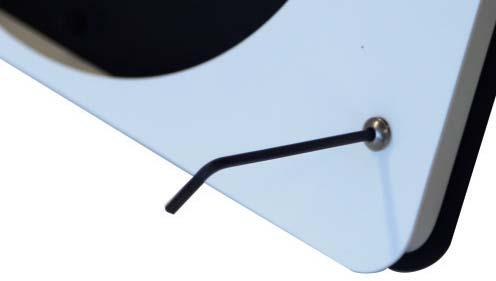 Montageanleitung DE Der TabLines TTS Design Tablet Tischständer Apple ipad Air in der Farbe weiß/schwarz ist eine formschöner Standfuß für Ihr Apple ipad.
