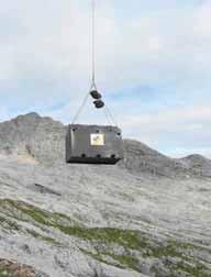 Sonderkläranlage auf der Passauer Hütte Verlegen der