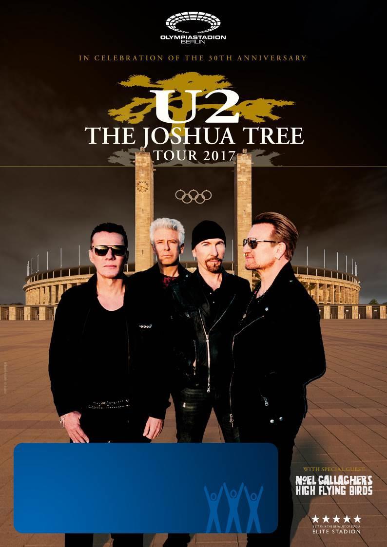 LOGEN & BUSINESS SEATS U2: The Joshua Tree Tour