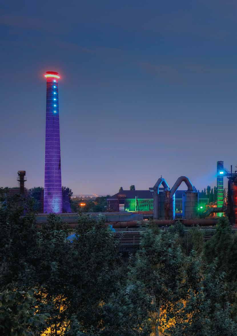 Duisburg Industriekultur Stahlwerk Landschaftspark Duisburg-Nord Duisburg ist die Stadt mit der größten Stahlproduktion