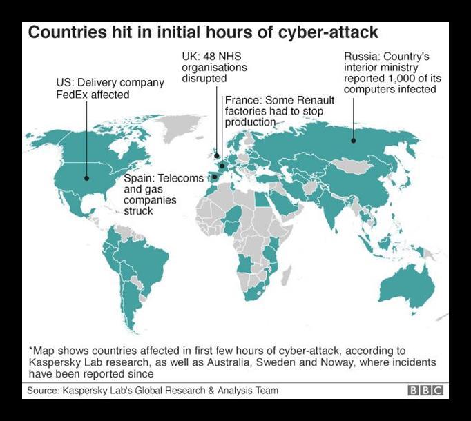 Worst Case Massen Attacke Weltweite Cyber Attacke WannaCry Über 200.
