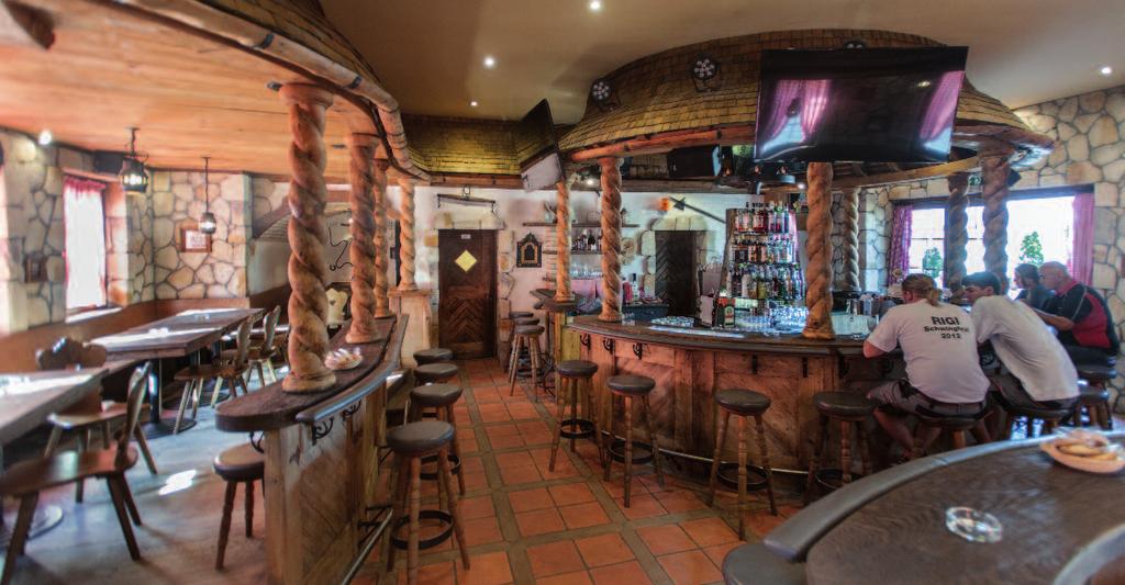 In der «Horseshoe Bar» treffen sich an den Abenden und übers Wochenende ausgangsfreudige Gäste aus der ganzen Innerschweiz.