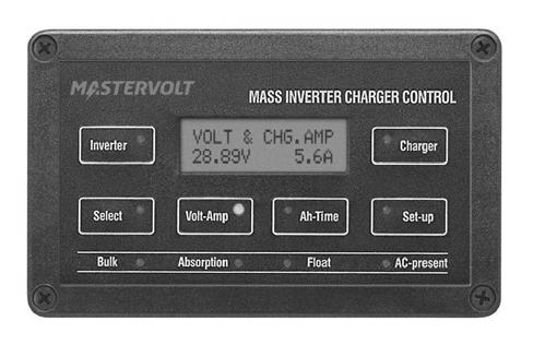 4 MasterBus-Combi Schnittstelle Abbildung 12: APC Fernbedienungspanel Das APC-Panel bietet ergänzende Funktionen wie die ferngesteuerte Einstellung des Power Sharing -Wertes und die Überwachung Ihrer