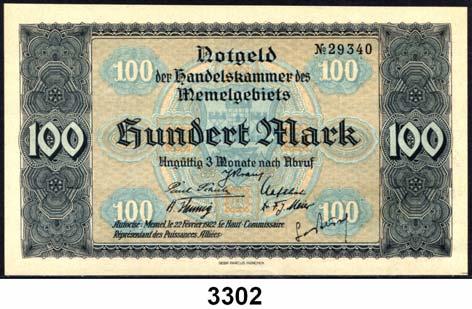 5 Mark bis 100 Mark Treasury Note 1914/15 alle mit Nr. 0001. (Nachdruck 1998). vgl. Ros.