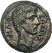 113* Bronzemünze, 41-40 v.chr.