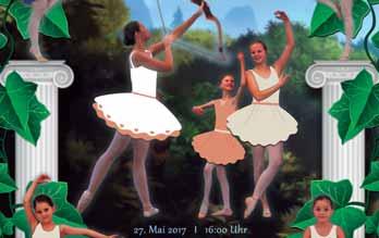 Karten sichern! Farbenfroh in den Frühling Sylvia Ballettschule Lorbeer lädt ein zur jährlichen Ballettaufführung am Samstag, 27.