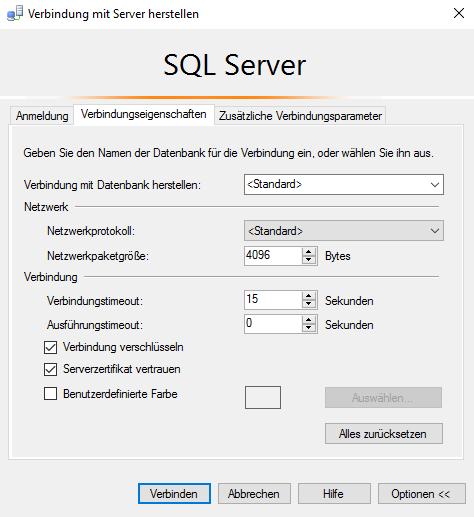 HowTo: Microsoft SQL Server SSL-Verschlüsselung aktivieren - 4 - SSL-Verbindungen, die mithilfe eines selbstsignierten Zertifikats verschlüsselt werden, bieten keine hohe Sicherheit.