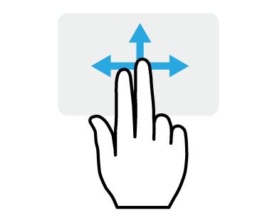 Verwendung des Präzisions-Touchpad - 17 V ERWENDUNG DES PRÄZISIONS- T OUCHPAD Mit dem Touchpad steuern Sie den Pfeil (oder 'Cursor') auf dem Bildschirm.