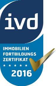 Das Immobilien Fortbildungs-Zertifikat können diejenigen nutzen, die auch entsprechend der Satzung berechtigt sind, das Logo des IVD zu nutzen.