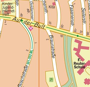 GLA, Haus 5 Auf der Bult 10 Zugang über Walter-Delius-Straße Georg-Büchner-Straße 5 Wahlbezirk 215/02 Wahlbezirk 215/03 Geestemünde